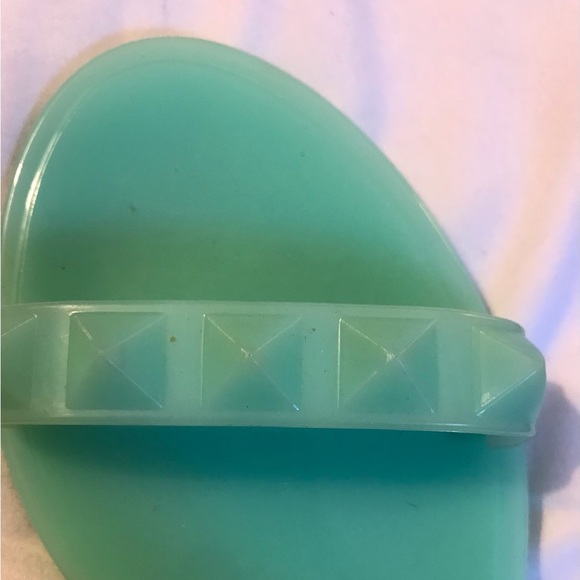 Banana Republic Wrap Around Ankle Jelly Sandals Size 6 - Picture 6 of 7